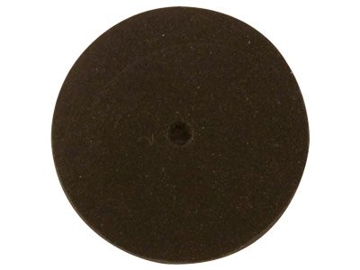 Silicone Rubber Wheel-black Black  Coarse