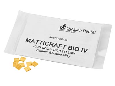Matticraft Bio Iv Casting Pieces,  7mm X 7mm, 1gm Pieces