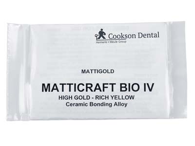 Matticraft Bio Iv Casting Pieces,  7mm X 7mm, 1gm Pieces - Standard Image - 2