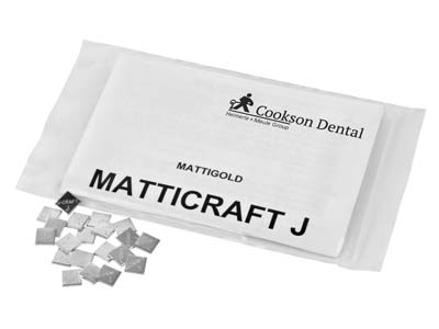 Matticraft J Casting Pieces, 7mm X 7mm, 0.5gm Pieces