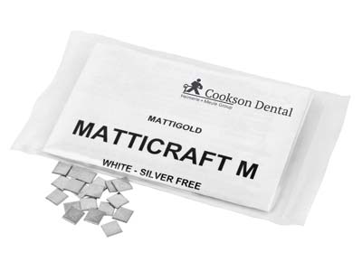 Matticraft M Casting Pieces, 7mm X 7mm, In 0.5gm Pieces
