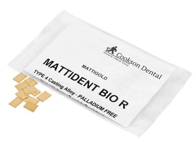 Mattident Bio R Casting Pieces, 7mm X 10mm, In 1gm Pieces - Standard Image - 1