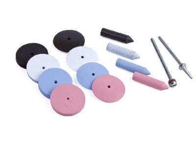 Silicone Polishing Wheel Assortment 60 Pieces - Standard Image - 2