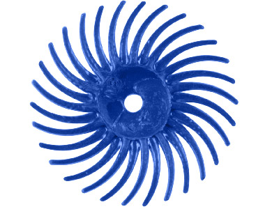 Radial Abrasive Disc Blue Pack of 6