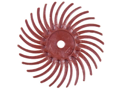 Radial Abrasive Disc Red Pack of 6 - Standard Image - 1