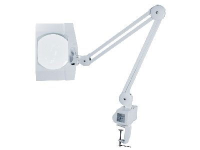 Rectangular Illuminated Magnifying Lamp