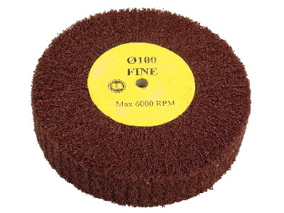 Solid Scotch-brite Wheel Fine      100x25mm