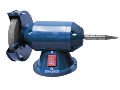 Economy Bench Grinder Polisher 200 Watt 150mm And Spindle With End    Hole
