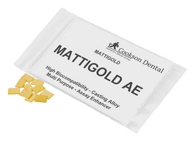 Mattigold Ae Casting Pieces, 7mm X 10mm, In 1gm Pieces