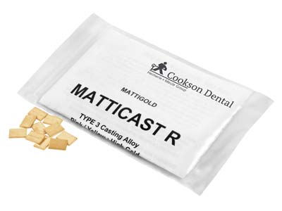 Matticast R Casting Pieces, 7mm X  10mm, In 1gm Pieces