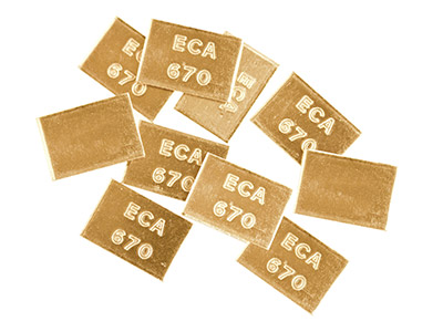 Eca 670 Casting Pieces, 7mm X 10mm, In 1gm Pieces - Standard Image - 3