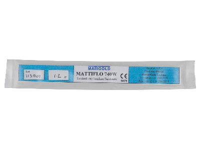 Mattiflo 740w White Solder Rods,   150mm Length Rods - Standard Image - 2
