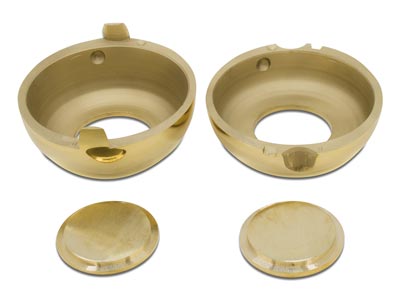 Brass Denture Flask - Standard Image - 3
