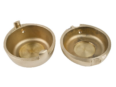 Brass Denture Flask - Standard Image - 2