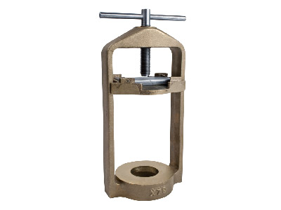 Brass Flask Clamp Triple