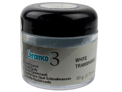 Ceramco 3 Opal Enam.whit.trans.50gm