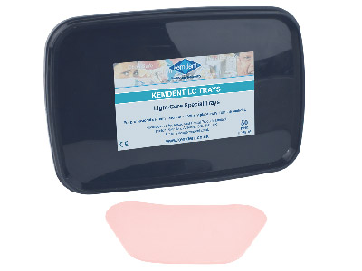 Kemdent Light Cure Trays Pink Pink, Box Of 50 - Standard Image - 1